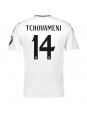 Real Madrid Aurelien Tchouameni #14 Domaci Dres 2024-25 Kratak Rukavima